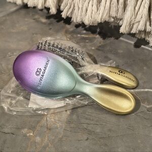 Olivia Garden MINI Iridescent Dream Detangler Brush NWT - 2PC